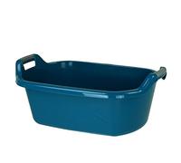 Panier à linge Curver - 55 L - Bleu - 75 x 50 x 33 cm - Résistant et Léger