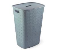 Panier À Linge Curver K258700 SOFTEX Vert D'Eau