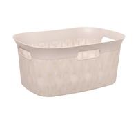 Panier à Linge Design "Leaf" 38L Beige