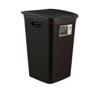 Panier À Linge Élégance 50 Litres Moka Marron Stefanplast