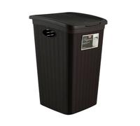 Panier À Linge Élégance 50 Litres Moka Marron Stefanplast