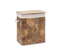 - Panier à Linge en Bambou Blackflora 50L Beige