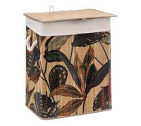 Panier à Linge en Bambou "Palawan" 50L Multicolore