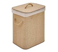 Panier à Linge en Bambou "Stemy" 60L Beige