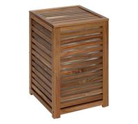 Paris Prix Panier à linge Acacia 65 L Marron