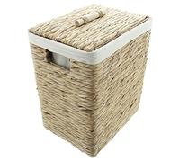 Panier à linge en jacinthe d'eau