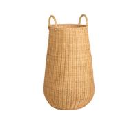 ferm LIVING Panier à linge en rotin tressé naturel H x Ø 80x42cm
