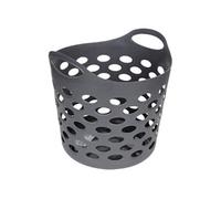Clean House - Panier à Linge "Flex" 28L Gris Béton Gris G
