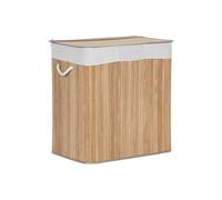 Panier à linge Home ESPRIT Blanc Naturel Bambou 140 L 60 x 40 x 60 cm