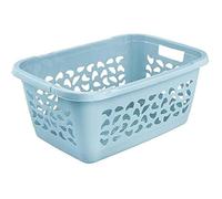 keeeper Panier à linge Jost – Design ajouré 52 L – Nordic Blue