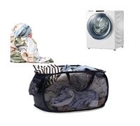Panier à linge - Non spécifié - Pliable - Grande capacité 75L - Tissu épais - Poignée et poches latérales