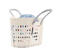 Panier à linge, panier à linge pliable, panier à linge blanc, panier à linge pour salle de bain