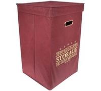 Panier à Linge Piable "Service Deluxe" 70L Bordeaux Rouge G