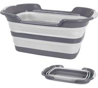 Panier à linge pliable 60 x 40 cm - Bac à linge en silicone pliable Boîte à linge