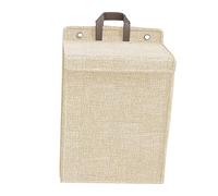 Panier à Linge Pliable, Paniere a Linge Sale, Panier à Linge Gain De Place Grande Capacité Grande Ouverture, Panier de Rangement Suspendu pour Vêtements de Pépinière, Salle de Bain, beige grand