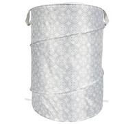 Panier à Linge Pop Up "Ma Petite Buanderie" 60cm Beige
