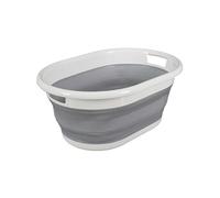 Panier à linge rétractable 17L Blanc G