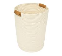 Panier à Linge Rond "Duo" 80L Beige