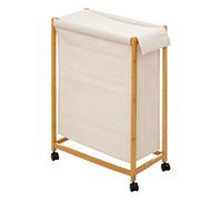 Panier à Linge "Roulant" 52L Beige