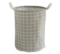 Panier à linge sale en coton et lin, pliable, rond, étanche, seau de rangement pour vêtements d'enfants, jouets, grande capacité de rangement pour la maison