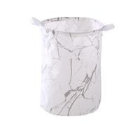 Panier à linge sale en coton et lin, pliable, rond, étanche, seau de rangement pour vêtements d'enfants, jouets, grande capacité de rangement pour la maison