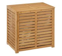 Panier à linge ""Sicela"" 100 litres bambou Atmosphéra