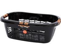 Panier à linge Siena HOME « Aversa » 55 cm noir