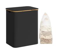 Panier à Linge SONGMICS avec Couvercle à 2 Compartiments 130L Pliable 52x38.5x70.5cm