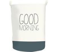 Panier à linge textile Pop up morning, paris n°1, l.40 x H.50 x P.40 cm