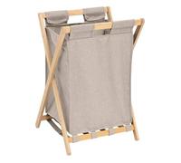 Panier à linge ""Tidy box"" 50L pliable gris - 5 five simply smart