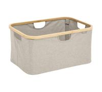 Panier à linge ""Tidy box"" 54L pliable gris - 5 five simply smart