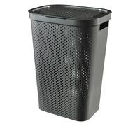 Panier à linge universel Curver 60L gris foncé