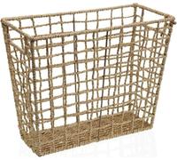 Panier à linge versa nadir marron 15 x 27 x 35 cm
