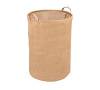 Panier à linge - WENKO - Juna - Jute naturel - 79L - D 38 x H 55 cm - Marron