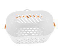 panier à main de salle de bain organisateur de casier à panier de salle de bain sacs à main à linge nettoyage en plastique Sur la porte de salle de