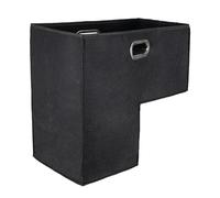 Panier à marches pour escaliers - Organiseur de panier d'escalier, panier de rangement d'escalier, panier de rangement en feutre pour jouets, livres et vêtements, panier de rangement pliable