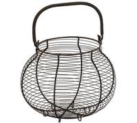 Panier à oeufs en métal - AUBRY GASPARD - Diamètre 25cm - Hauteur 18-32cm