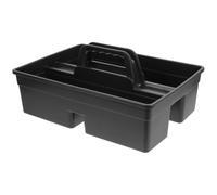 Panier à Outils avec Poignée Boîte Double Face, Portatif en PP | Rangement Compartimenté pour Petites Pièces, Bouteilles et Brosses, Usage Atelier et Auto, Transport Facile