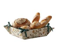 Panier à pain en coton, porte-pain de table - paniers avec différents motifs, porte-pain de table 20 x 20 x 9 cm