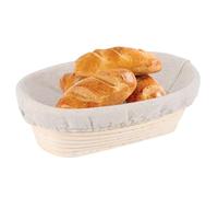 Panier à - Panier de fermentation Bortform | Paniers Accessoires de Cuisson - Paniers à, Levain Ovale en Silicone, Pâte, Bol à Levain, Fonctionnel pour les Boulangers à Domicile, Outils de F