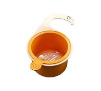 Panier à passoire à bec verseur pour récupérer les restes de nourriture pour l'évier, facile à vider, filtre à restes alimentaires, passoire de vidange pour salle de bain, restaurant, camping