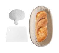 Panier à pâtes en rotin réutilisable - Kit de nourriture pour basket de fermentation | Gadgets de fabrication de pain de cuisine fait maison, bol d'épreuvage traditionnel, matériau de cuisson