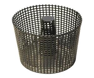 Panier à pellets Lienbacher, revêtement noir