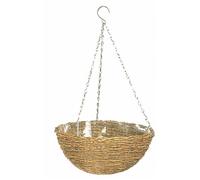 Panier à pendre RUSTIC - Métal - Ronde - Ø30xH17cm - Garden ID