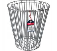Panier à plantes en gabion KADAX, gabion, rond, en acier galvanisé, 41 cm