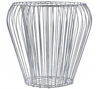 Panier à plantes en gabion KADAX, gabion, rond, en acier galvanisé, 42 cm