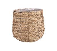 Mica Decorations Avalon Panier à plantes - H31 x Ø30 cm - Jonc de mer - Marron c
