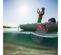 Panier à Poisson Flottant, Panier de pêche pour Poissons capturés | Cage de Filet de pêche,Panier de Pliable, Filet Flottant à séchage Rapide pour Garder Les Poissons en Vie