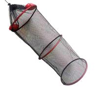 Panier à Poisson pour Poissons capturés, Panier à Poisson Flottant - Cage Porte-Poissons capturés Vivants | Support de Filet de pêche Pliable pour, Cage de Support de pêche à séchage