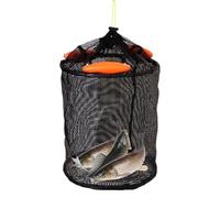 Panier À Poissons - Sac De Filet De Pêche Pliable Avec Une Tension De Cordon | Cage De Poisson Réseau, Accessoires De Pêche Pour Le Kayak, Sacs De Protection Des Poissons Pour Stocker Les Poissons Dan
